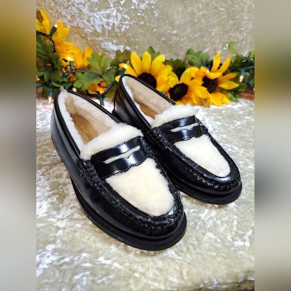 NIB G.H. Bass Originals Whitney Shearling